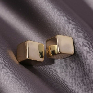 Серьги медь с напылением золотом J10666CJJ Серьги медь с напылением золотом J10666CJJ