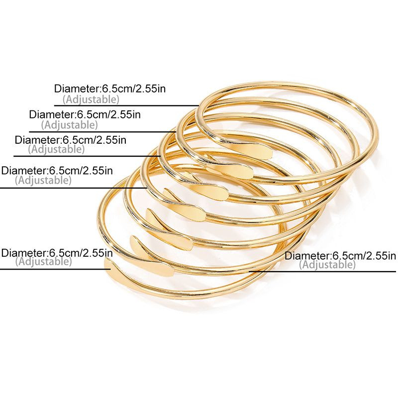 Браслет жесткий многослойный с декоративными шариками CJN37622