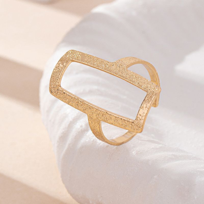 Кольцо разомкнутое прямоугольной формы CJM14363