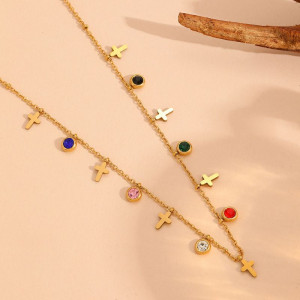 Колье из стали CJL19794 Колье из стали CJL19794