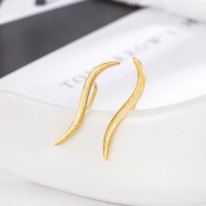 Серьги-гвоздики медь с напылением золотом 1J12303CJJ Серьги-гвоздики медь с напылением золотом 1J12303CJJ