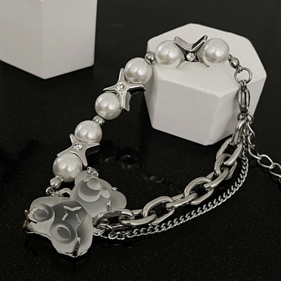 Колье из стали CJH56222