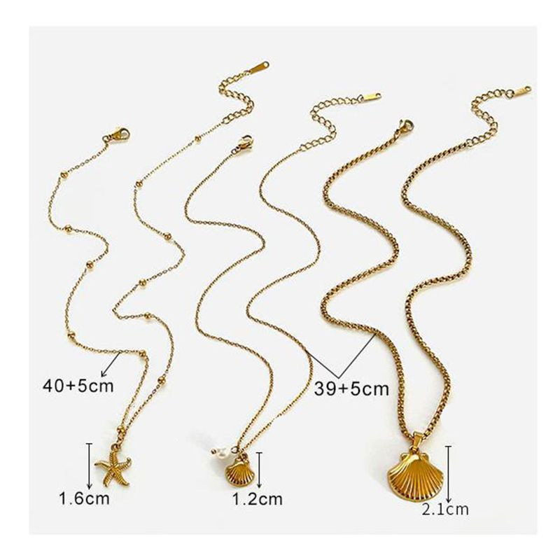 Стальной комплект бижутерии CJN34926