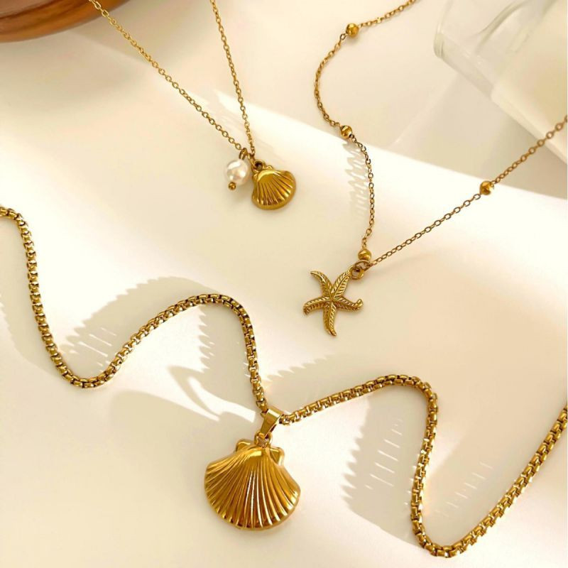 Стальной комплект бижутерии CJN34926