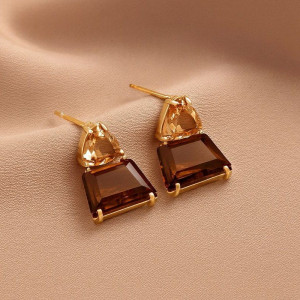 Серьги ювелирный сплав, кристаллы 1J12416CJJ Серьги ювелирный сплав, кристаллы 1J12416CJJ