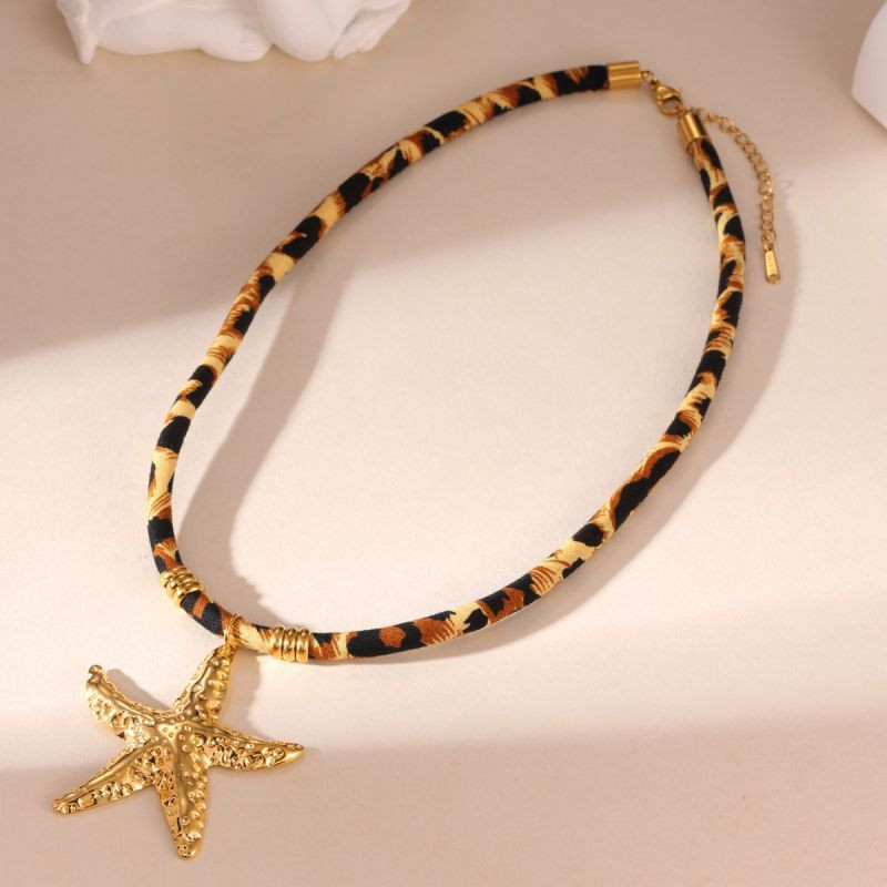 Колье из стали CJP62286