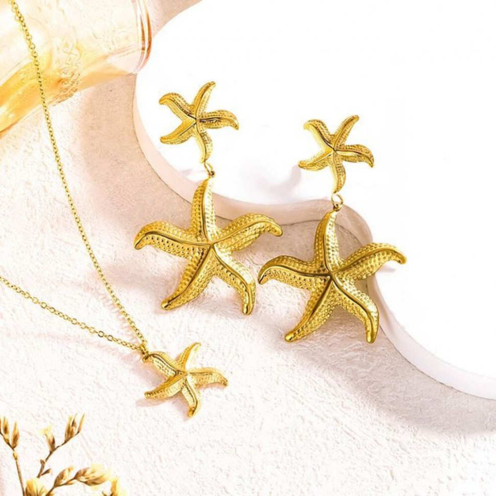 Серьги сталь CJH15082 Серьги сталь CJH15082