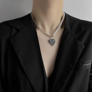 Колье из стали CJH70106