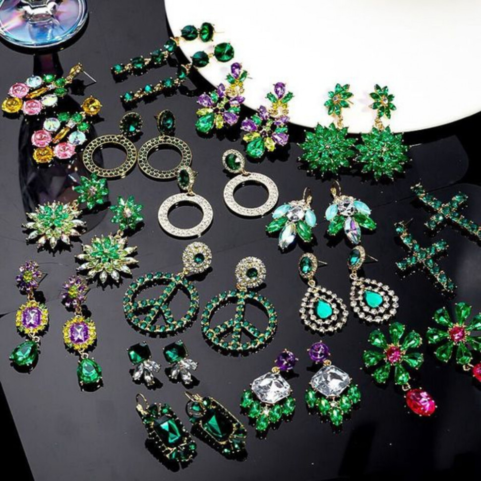 Серьги-гвоздики CJH77497 Серьги-гвоздики CJH77497