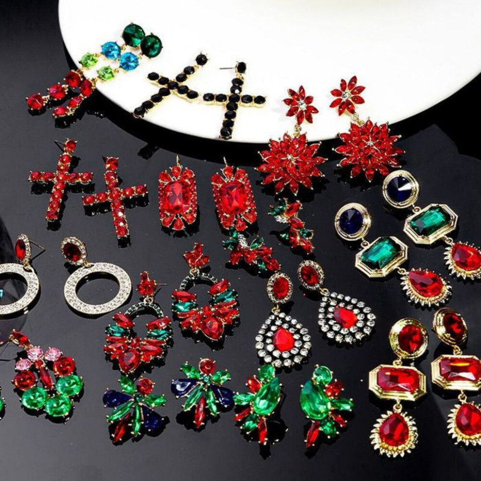 Серьги-гвоздики CJH77497 Серьги-гвоздики CJH77497