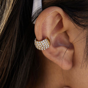 Серьга-кафф с кристаллами CJR63148