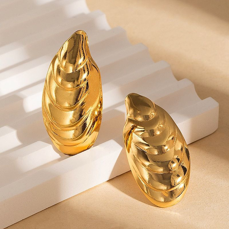 Серьги сталь CJN43013 Серьги сталь CJN43013