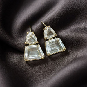 Серьги ювелирный сплав, кристаллы 1J12417CJJ Серьги ювелирный сплав, кристаллы 1J12417CJJ