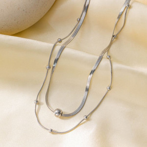 Колье из стали CJH80887 Колье из стали CJH80887