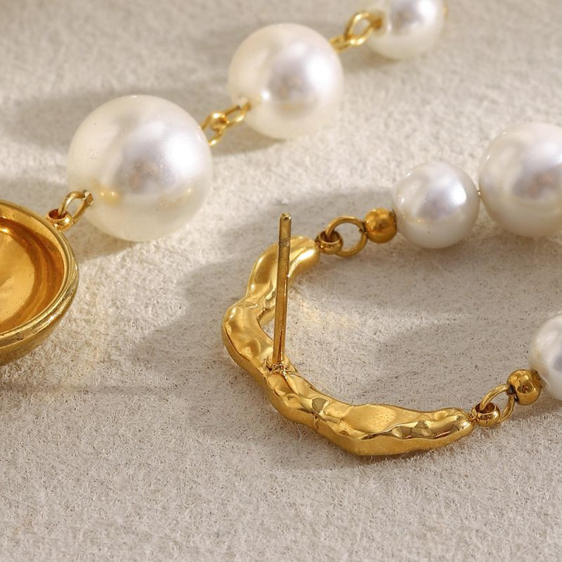 Серьги сталь CJP93724 Серьги сталь CJP93724