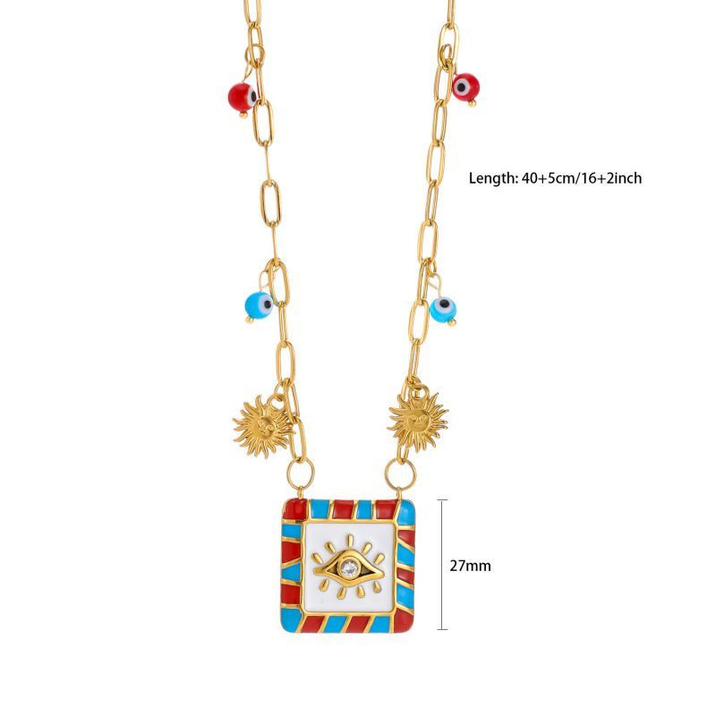 Колье из стали CJQ17741 Колье из стали CJQ17741