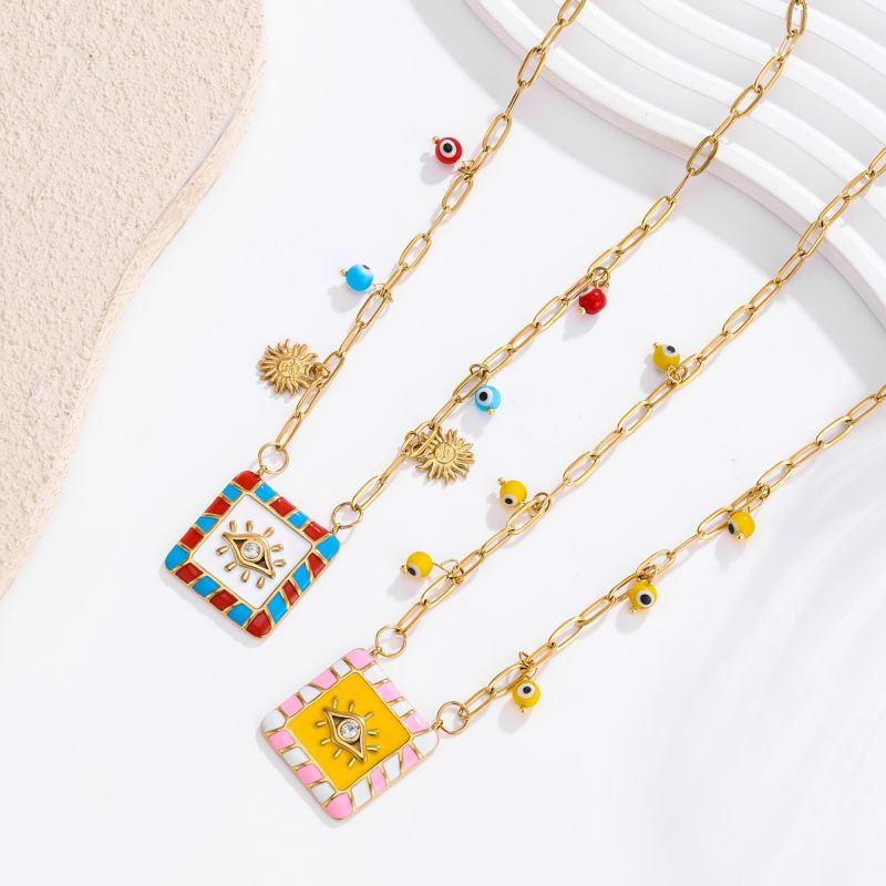 Колье из стали CJQ17741 Колье из стали CJQ17741