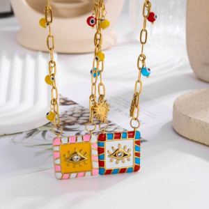 Колье из стали CJQ17741 Колье из стали CJQ17741