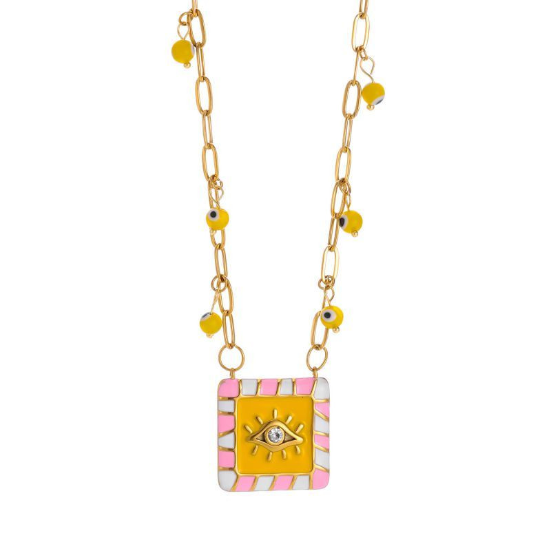 Колье из стали CJQ17741 Колье из стали CJQ17741