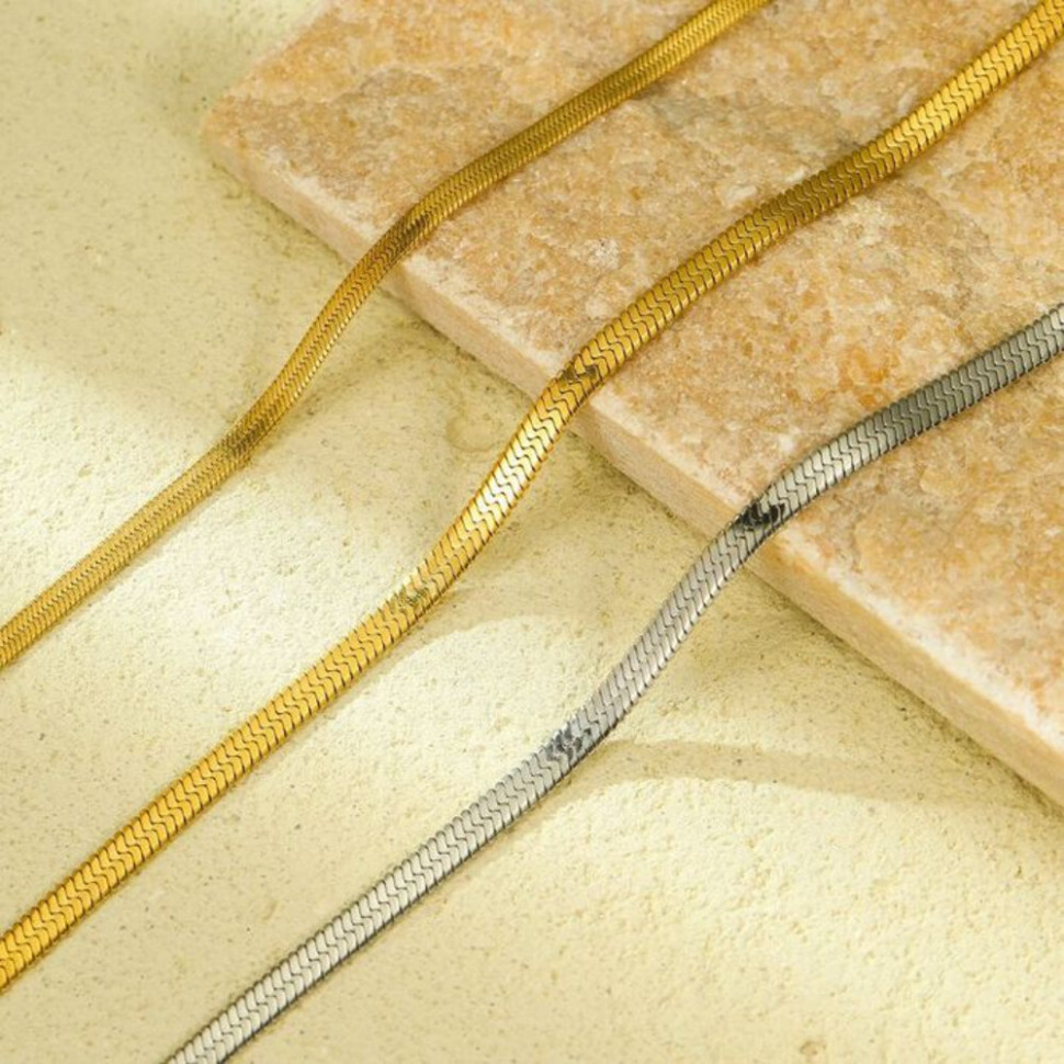 Колье из стали CJH53079