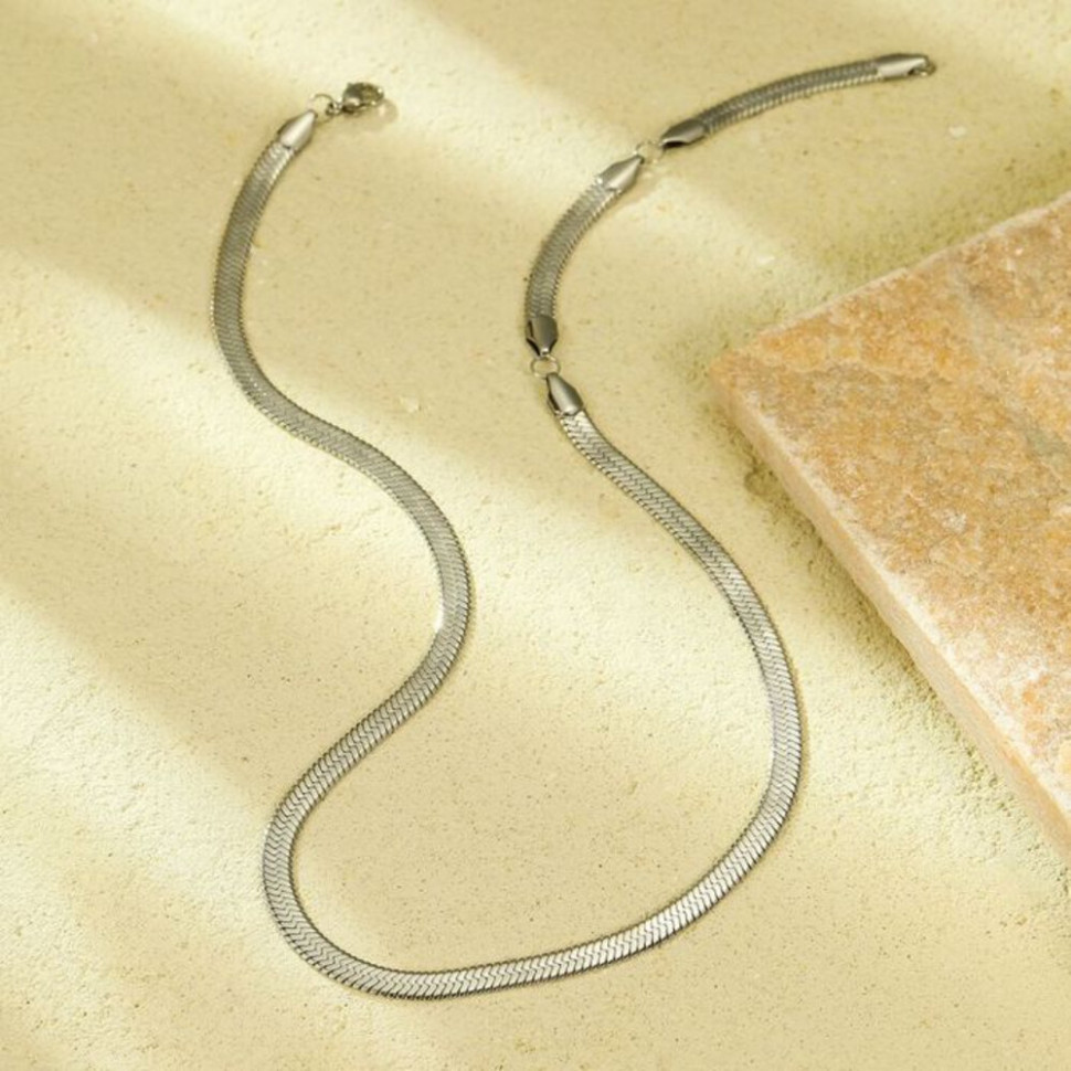 Колье из стали CJH53079