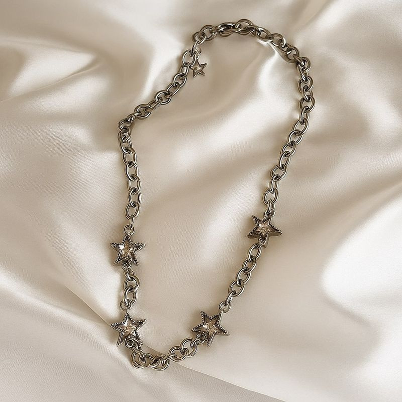 Цепочка из стали звезды J11443CJJ