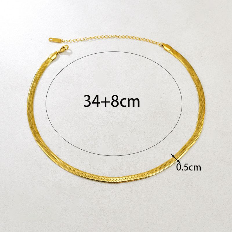 Колье из стали CJR56269