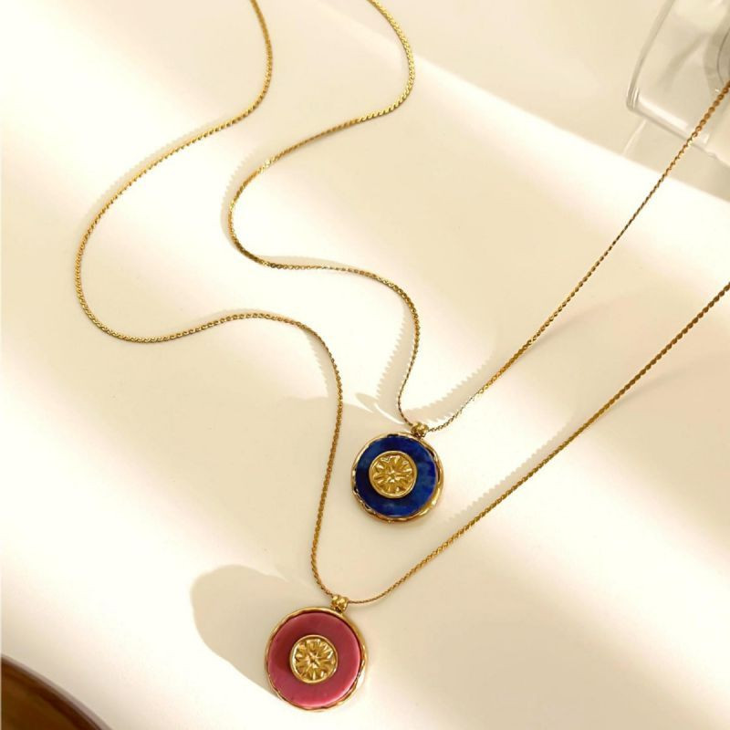 Стальной комплект бижутерии CJN34944