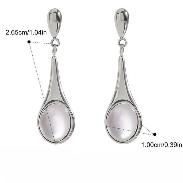 Серьги сталь CJL40400 Серьги сталь CJL40400