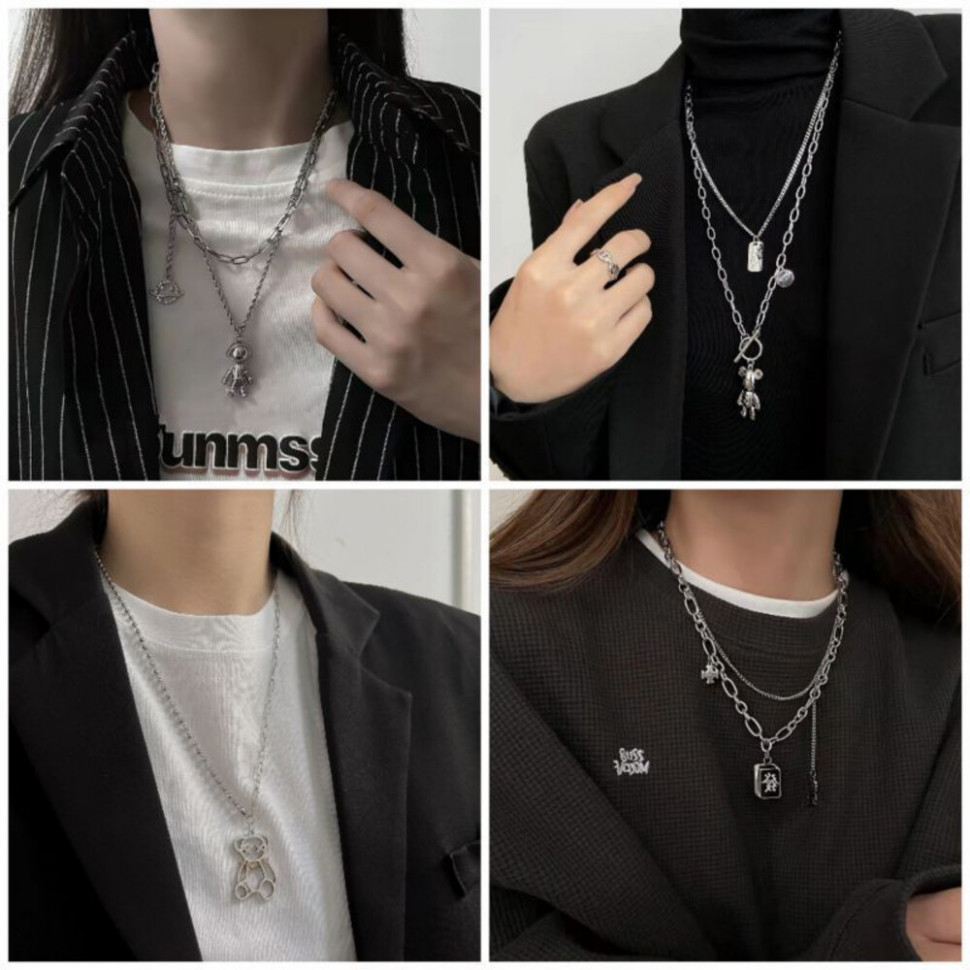 Колье из стали CJH70165 Колье из стали CJH70165