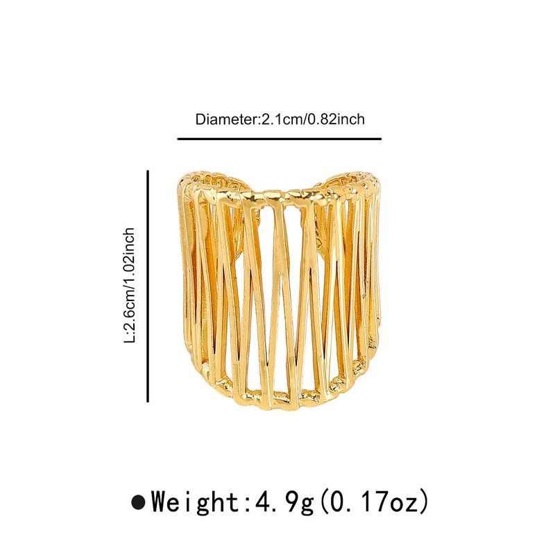 Кольцо медицинская сталь напыление золотом 1J12249CJJ