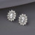Серьги ювелирный сплав со стразами J11554CJJ