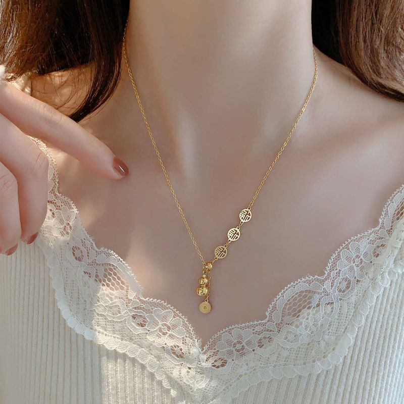 Колье из стали CJT24314