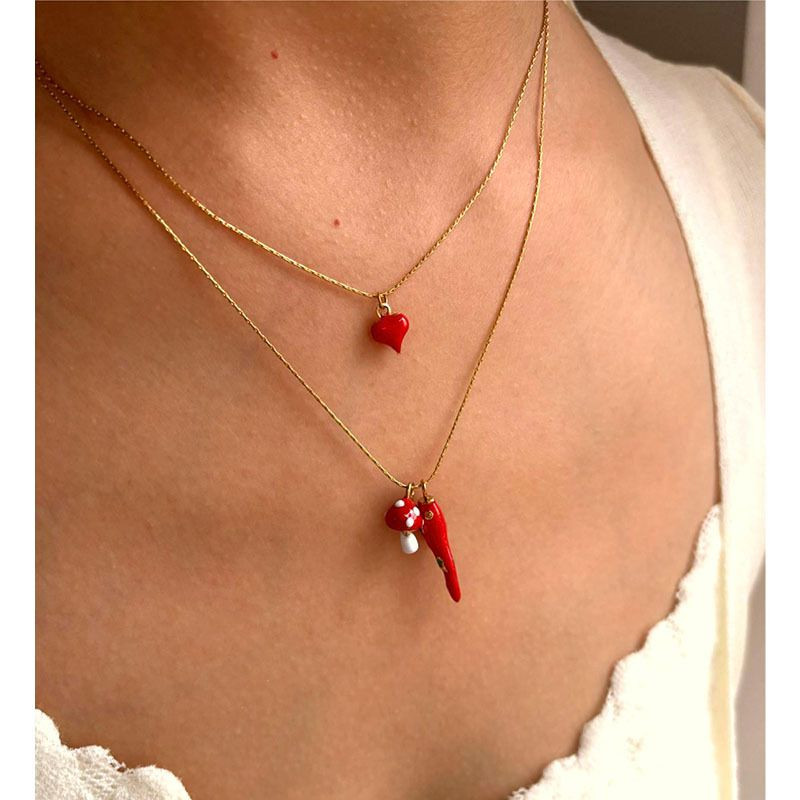 Стальной комплект бижутерии CJN34960