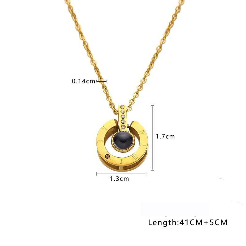 Колье из стали CJG49724