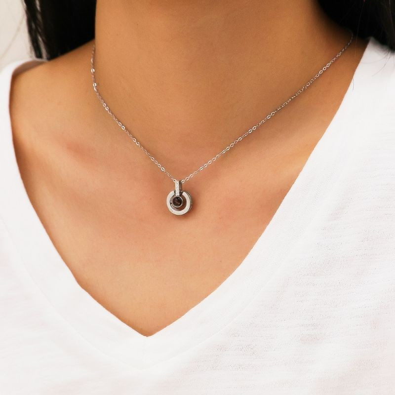 Колье из стали CJG49724