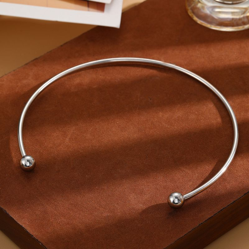 Колье из стали CJQ18897 Колье из стали CJQ18897