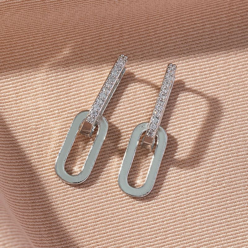 Серьги с удлиненным звеном цепи CJG58850