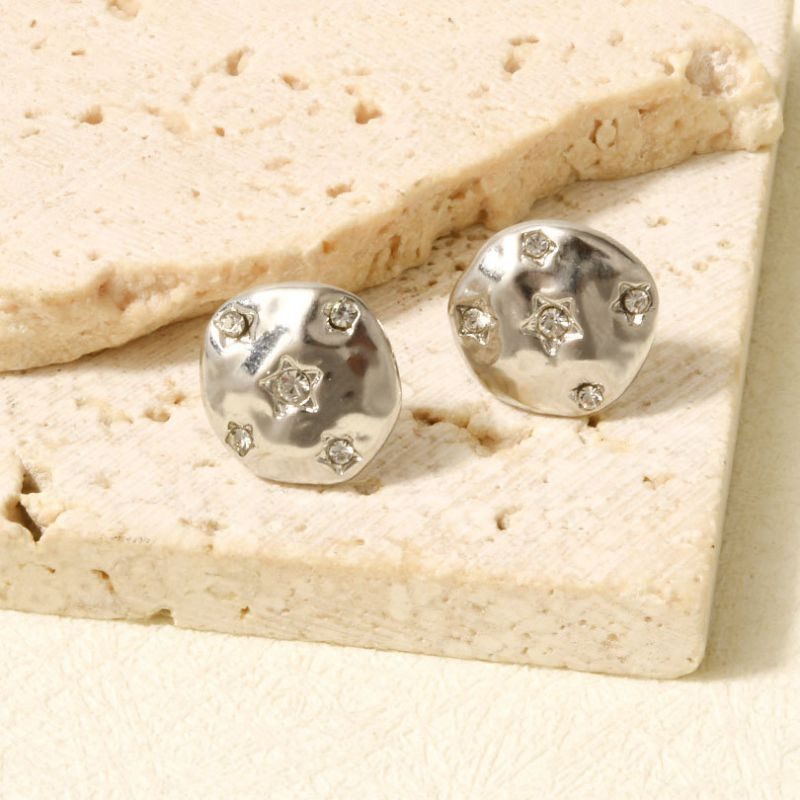 Серьги сталь CJR68547