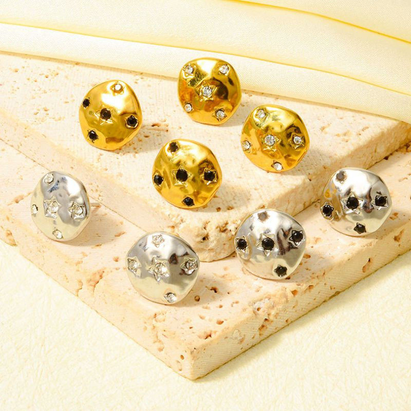 Серьги сталь CJR68547