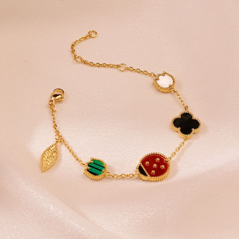 Браслет с подвесками-символами и цветной эмалью 1J11948CJJ Браслет с подвесками-символами и цветной эмалью 1J11948CJJ