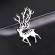 Стальная брошь олень J10080CJJ
