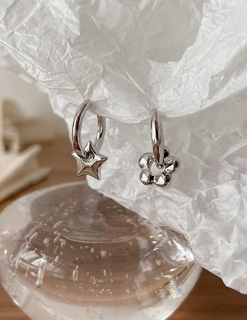 Набор серебристых мини-конго «Звезда и клевер» Z56839