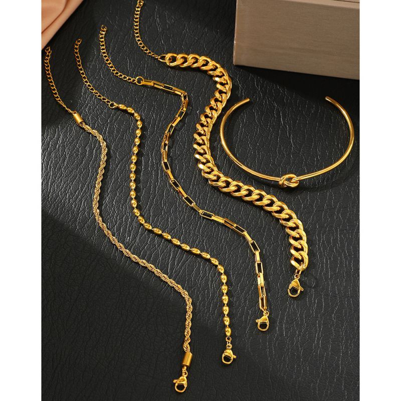 Колье из стали CJQ18898 Колье из стали CJQ18898