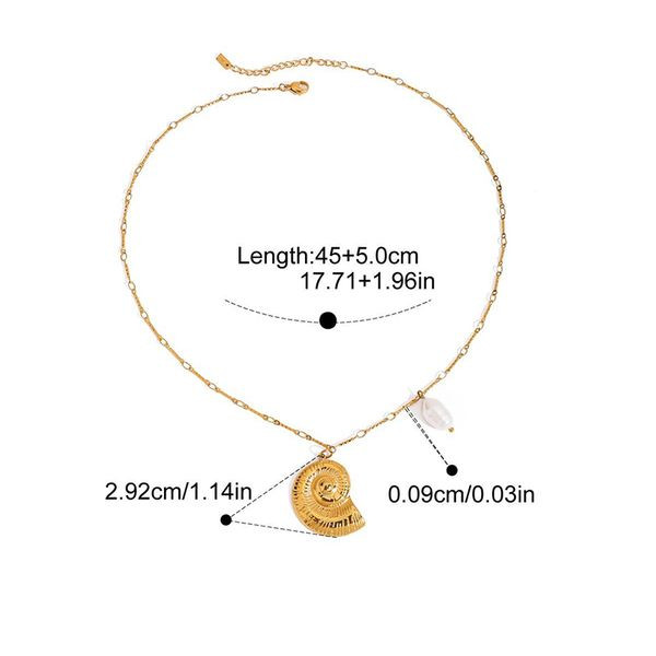 Колье из стали CJL90305