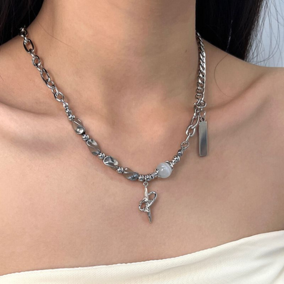 Колье из стали CJH55738