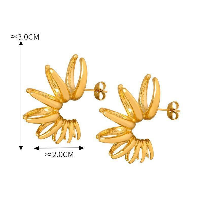 Серьги сталь CJC97462 Серьги сталь CJC97462