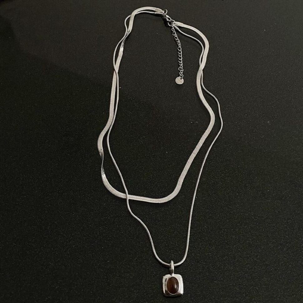 Колье из стали CJH56282