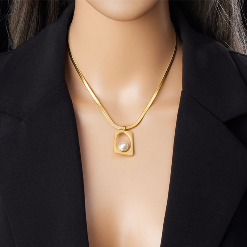 Колье из стали CJH15862 Колье из стали CJH15862