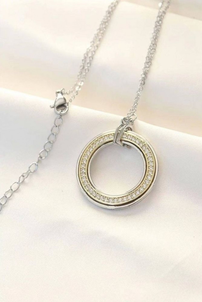 Колье медицинская сталь с напылением золотом J10851CJJ Колье медицинская сталь с напылением золотом J10851CJJ